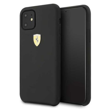 Калъф Ferrari Hardcase FESSIHCN61BK iPhone 11  Silicone