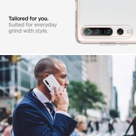 Spigen Liquid Crystal тънък силиконов (TPU) калъф за Xiaomi Mi 10 / Mi 10 Pro, Crystal Clear