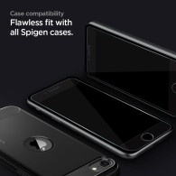 Стъклен протектор SPIGEN GLASS FC 2-PACK за IPHONE 7/8/SE 2020, Черен