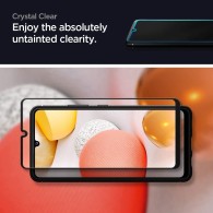 Стъклен протектор SPIGEN GLASS FC за SAMSUNG GALAXY A42 5G, Черен