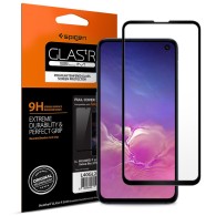 Стъклен протектор SPIGEN GLASS FC за SAMSUNG GALAXY S10E, Черен
