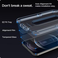 Стъклен протектор SPIGEN GLAS.TR ”EZ FIT” 2-PACK за IPHONE 12/12 PRO