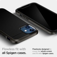 Стъклен протектор SPIGEN GLAS.TR ”EZ FIT” 2-PACK за IPHONE 12 MINI