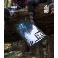 Удароустойчив хибриден кейс Ringke Fusion X за Huawei P40 Lite, Camo Black