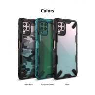 Удароустойчив хибриден кейс Ringke Fusion X за Huawei P40 Lite, Camo Black