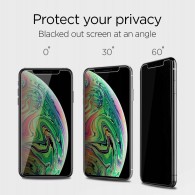 Стъклен протектор SPIGEN ALM GLASS.TR за IPHONE 11 PRIVACY