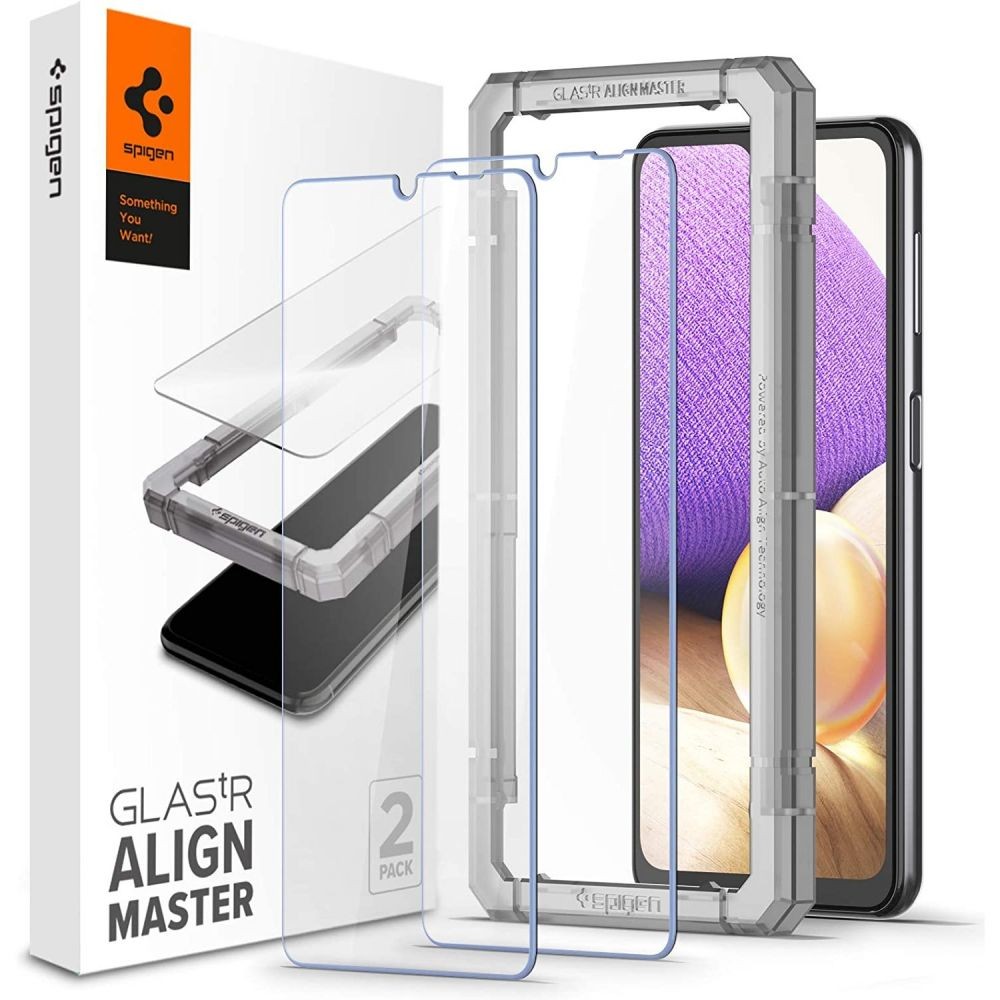 Стъклен протектор SPIGEN ALM GLAS.TR SLIM 2-PACK за SAMSUNG GALAXY A32 5G