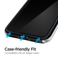 Стъклен протектор SPIGEN ALM GLAS.TR SLIM 2-PACK за IPHONE 11 PRO MAX
