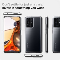 Калъф SPIGEN ULTRA HYBRID за XIAOMI 11T 5G / 11T PRO 5G, Прозрачен