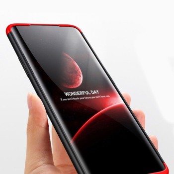 Калъф GKK 360 Protection Case Full Body Cover OnePlus 7 black-red
