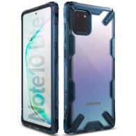 Удароустойчив хибриден кейс Ringke Fusion X за Samsung Galaxy Note 10 Lite, Space Blue