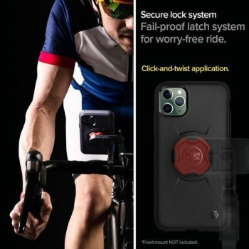 Spigen Gearlock Gcf111 Bike Mount Case Iphone 11 Pro Max, Black