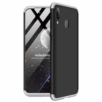 Калъф GKK 360 Protection Case Full Body Cover Samsung Galaxy A40 black-silver