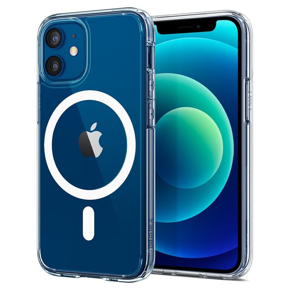 Калъф SPIGEN ULTRA HYBRID MAG MAGSAFE за IPHONE 12 MINI, Бял