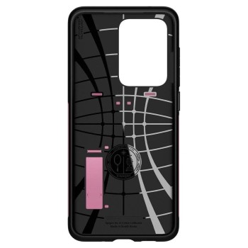 Spigen Slim Armor хибриден кейс с най-висока степен на защита за Samsung Galaxy S20+ Plus, Rusty Pink