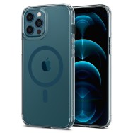 Калъф SPIGEN ULTRA HYBRID MAG MAGSAFE за IPHONE 12 PRO MAX, PACIFIC BLUE