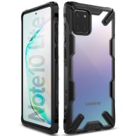 Удароустойчив хибриден кейс Ringke Fusion X за Samsung Galaxy Note 10 Lite, Black
