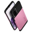 Spigen Slim Armor хибриден кейс с най-висока степен на защита за Samsung Galaxy S20+ Plus, Rusty Pink