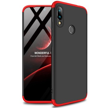 Калъф GKK 360 Protection Case Full Body Cover Xiaomi Redmi 7 black-red