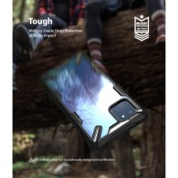 Удароустойчив хибриден кейс Ringke Fusion X за Samsung Galaxy Note 10 Lite, Black