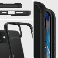 Калъф SPIGEN ULTRA HYBRID за IPHONE 12 MINI, MATTE BLACK