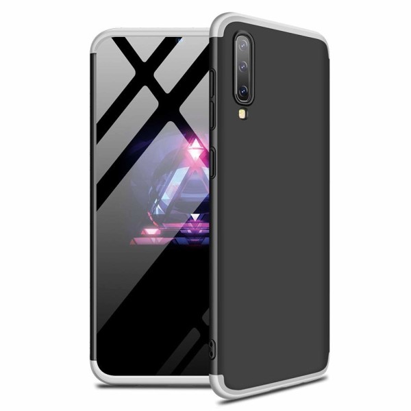 Калъф GKK 360 Protection Case Full Body Cover Samsung Galaxy A50s / A50 / A30s black-silver