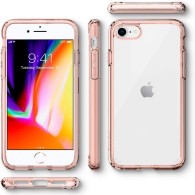 Калъф SPIGEN ULTRA HYBRID за IPHONE 7/8/SE 2020, ROSE CRYSTAL