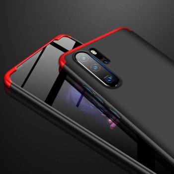 Калъф GKK 360 Protection Case Full Body Cover Huawei P30 Pro black-red