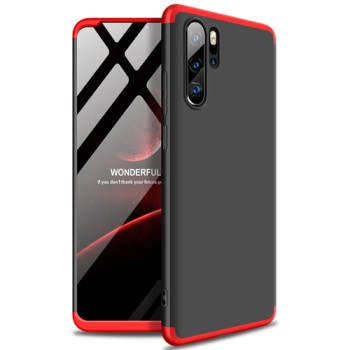 Калъф GKK 360 Protection Case Full Body Cover Huawei P30 Pro black-red