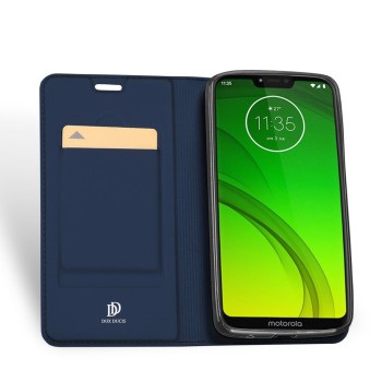 Калъф DUX DUCIS Skin Pro Bookcase type case for Motorola Moto G7 Power blue