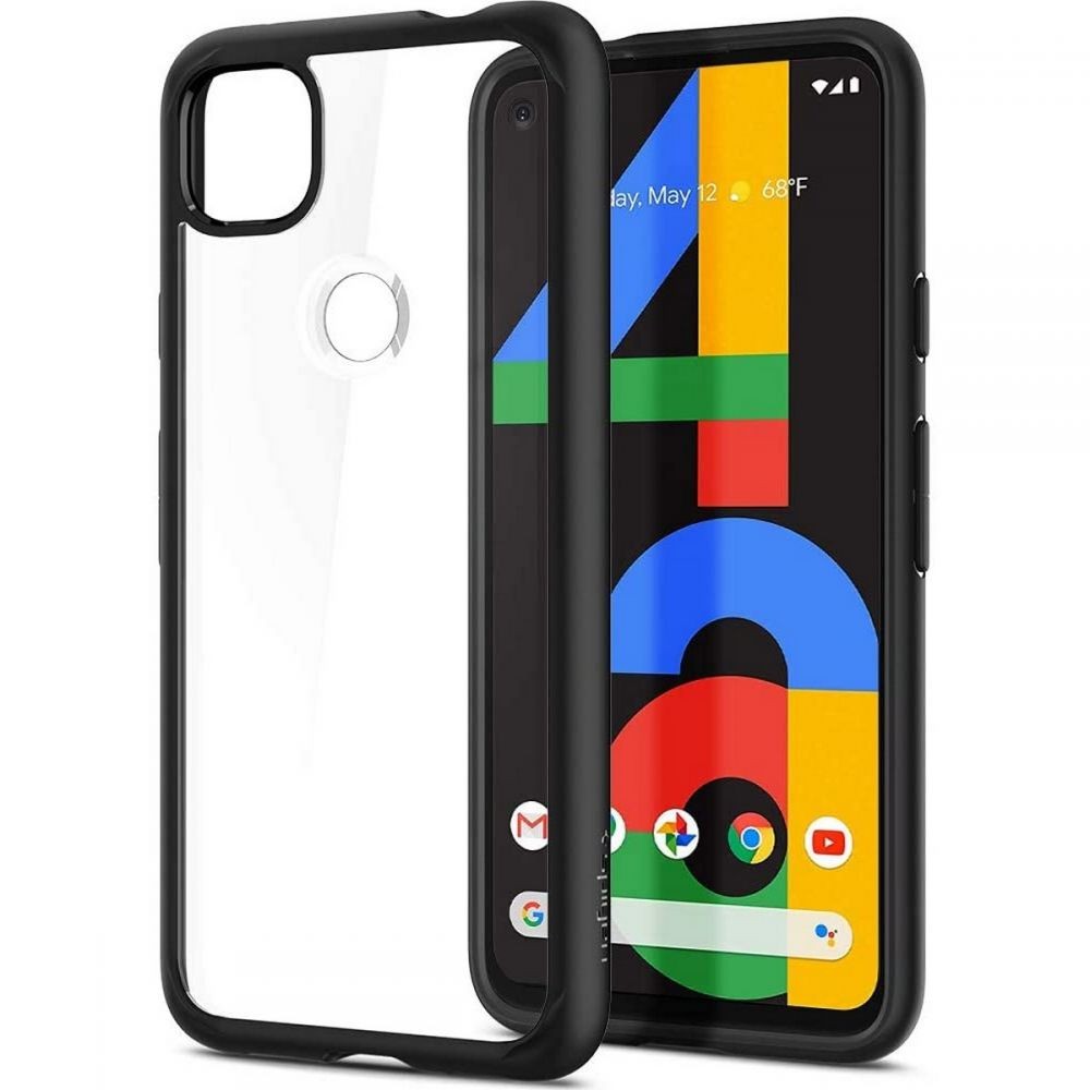 Калъф SPIGEN ULTRA HYBRID за GOOGLE PIXEL 4A 5G, MATTE BLACK