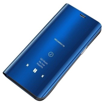 Калъф Clear View за Huawei Y7 2019 / Y7 Prime 2019 blue