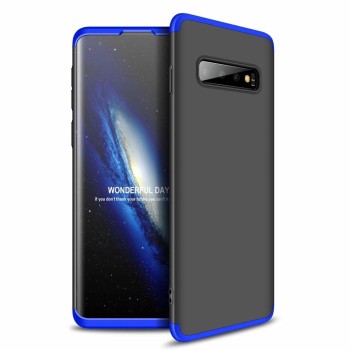Калъф GKK 360 Protection Case Full Body Cover Samsung Galaxy S10 black-blue