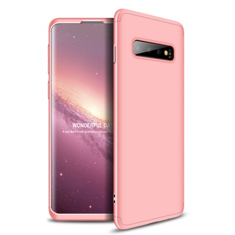 Калъф GKK 360 Protection Case Full Body Cover Samsung Galaxy S10 Plus pink