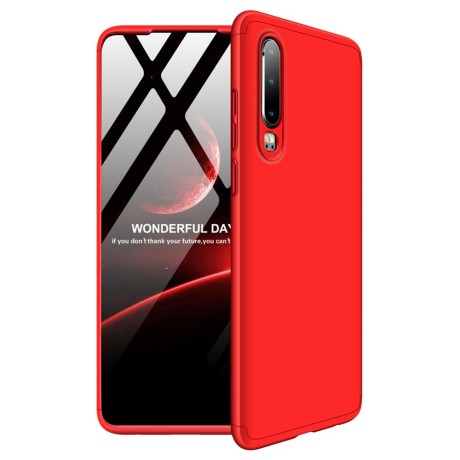 Калъф GKK 360 Protection Case Full Body Cover Huawei P30 red