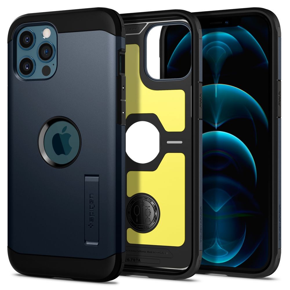 Калъф SPIGEN TOUGH ARMOR за IPHONE 12 PRO MAX, METAL SLATE