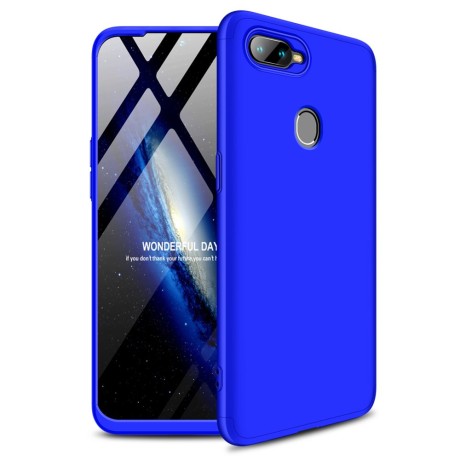 Калъф GKK 360 Protection Case Full Body Cover Oppo AX7 blue