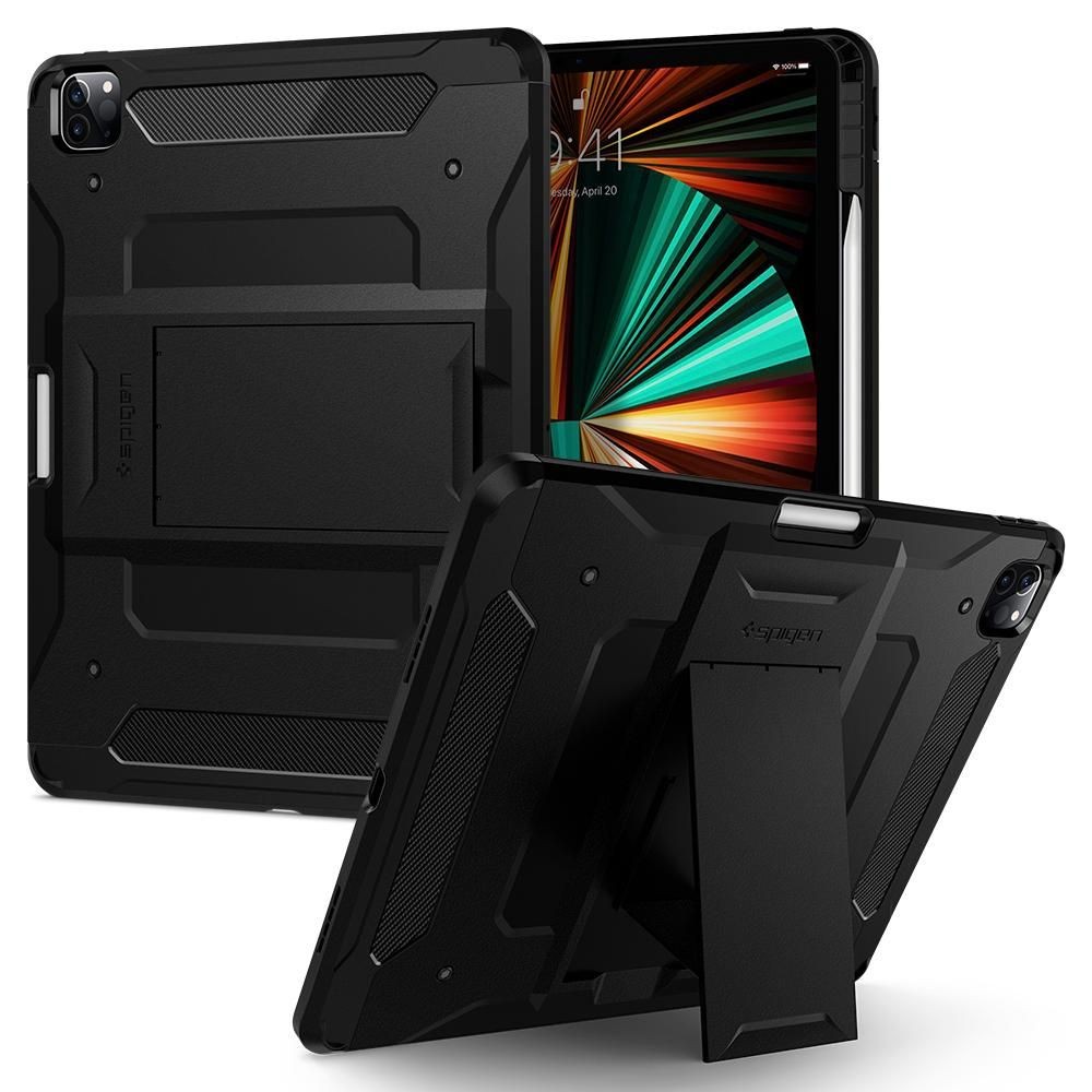 Калъф SPIGEN TOUGH ARMOR PRO за IPAD PRO 12.9 2021, Черен