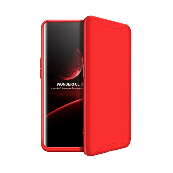 Калъф GKK 360 Protection Case Full Body Cover Oppo Find X red
