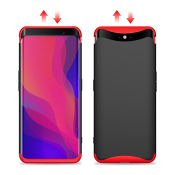 Калъф GKK 360 Protection Case Full Body Cover Oppo Find X red