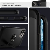 Калъф SPIGEN TOUGH ARMOR за IPHONE 12/12 PRO, Черен