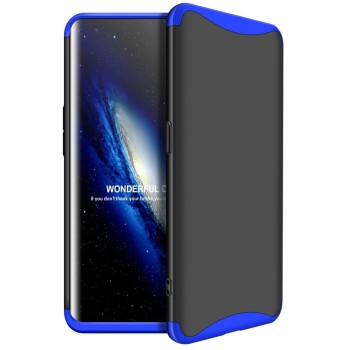 Калъф GKK 360 Protection Case Full Body Cover Oppo Find X black-blue