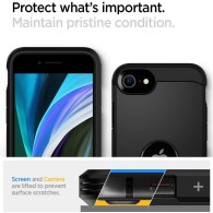 Калъф SPIGEN TOUGH ARMOR за IPHONE SE 2020, Черен