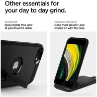 Калъф SPIGEN TOUGH ARMOR за IPHONE SE 2020, Черен