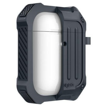 Spigen Tough Armor хибриден кейс с най-висока степен на защита Tech за Apple Airpods, Charcoal black