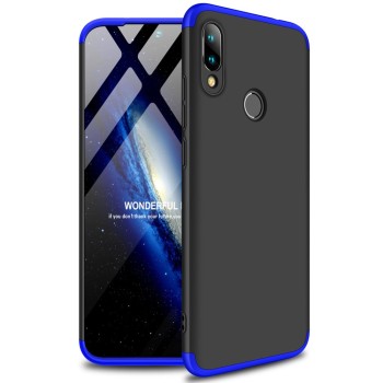 Калъф GKK 360 Protection Case Full Body Cover Xiaomi Redmi Note 7 black-blue