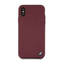 Калъф BMW BMHCPXSILRE iPhone X  Silicone