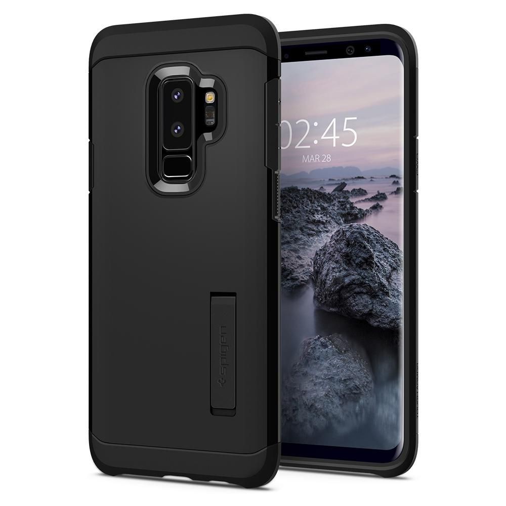 Калъф SPIGEN TOUGH ARMOR за SAMSUNG GALAXY S9+ PLUS, Черен