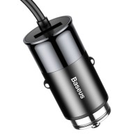 Зарядно за кола/Baseus Enjoy Together,Черно