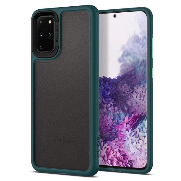 Spigen Ciel Color Brick дизайнерски удароустойчив кейс за Samsung Galaxy S20+ Plus, Forest Green